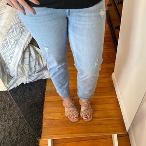 Pistola straight leg light blue jean